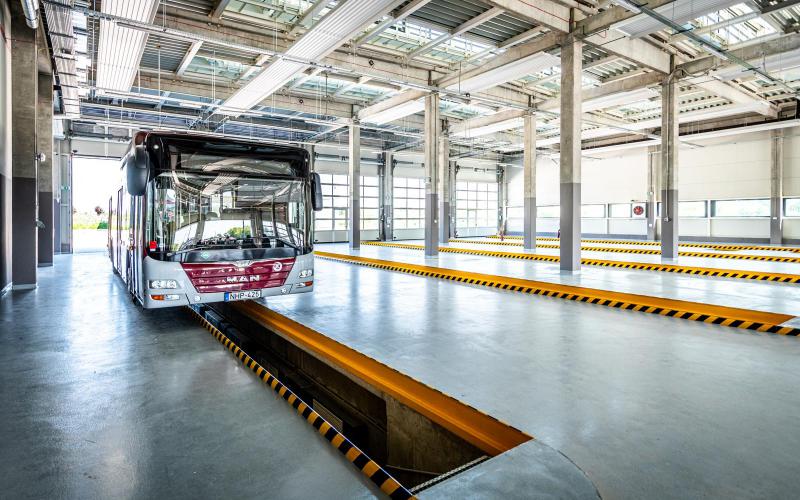 Új járműtelepet kapott Kaposvár zöld tömegközlekedése